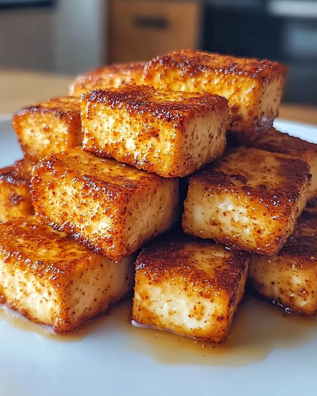 20-Minuten Heißluftfritteuse Knuspriger Tofu genießen