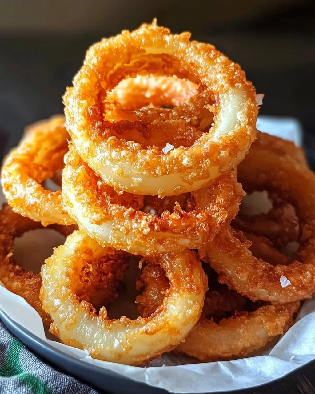 Airfryer Zwiebelringe: Knusprig & schnell zubereitet!