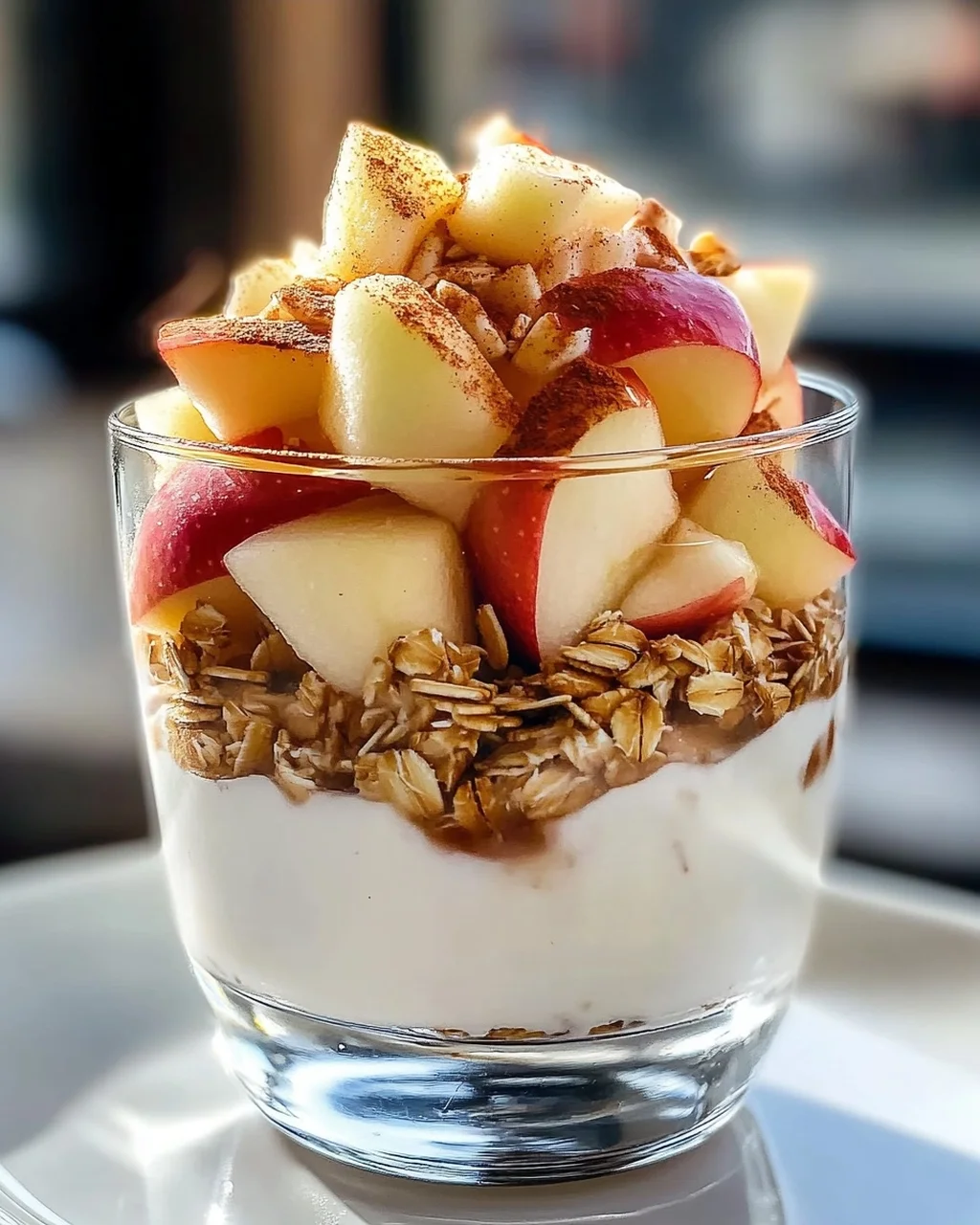 Apfel-Hafer-Joghurt Parfaits: Frisch, Lecker & Gesund!