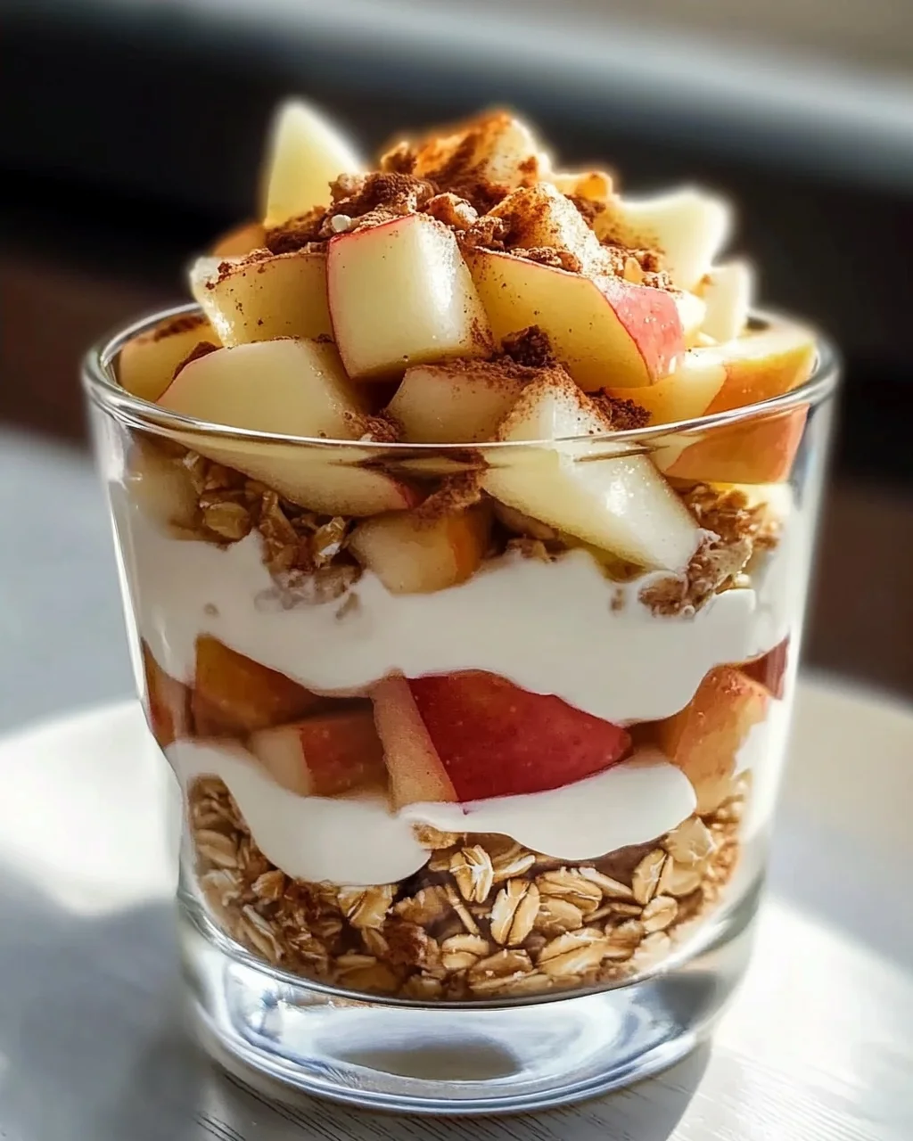 Apfel-Hafer-Joghurt Parfaits: Frisch, Lecker & Gesund!