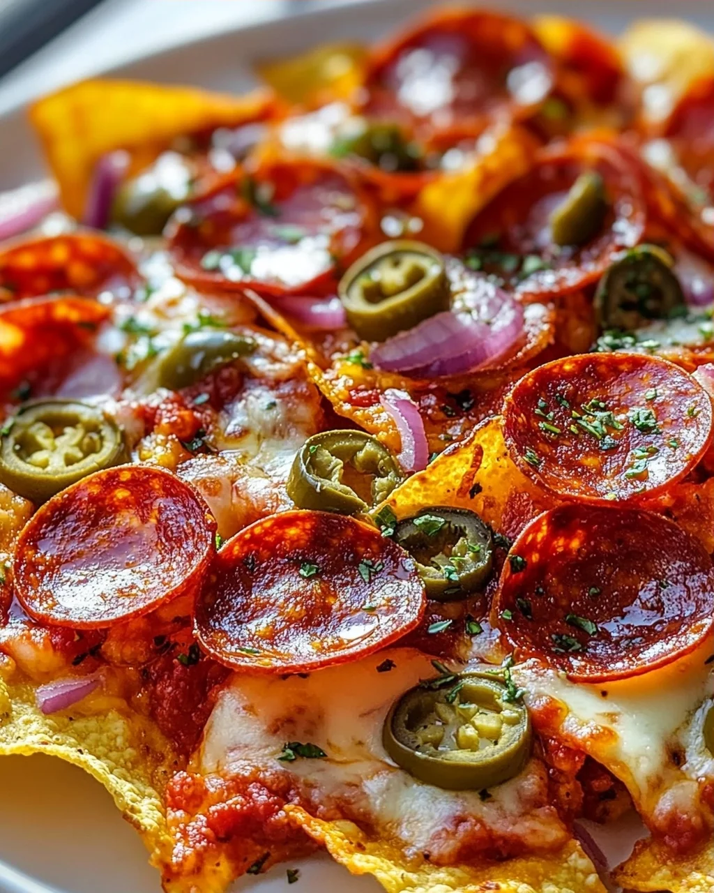 Beef Pepperoni Pizza Chips: Knusprig & ofenfrisch genießen!