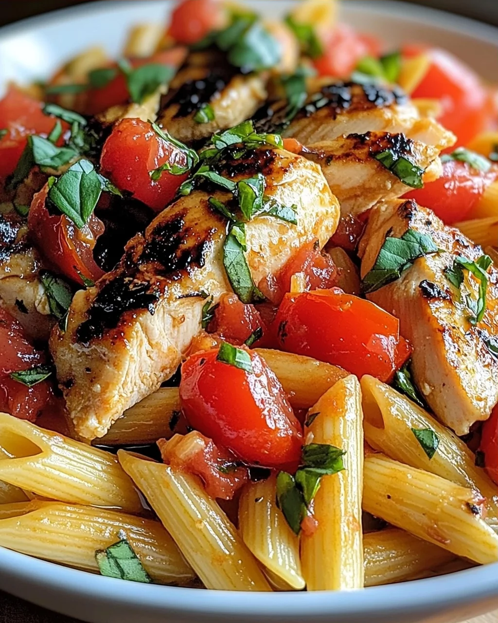 Bruschetta Chicken Pasta