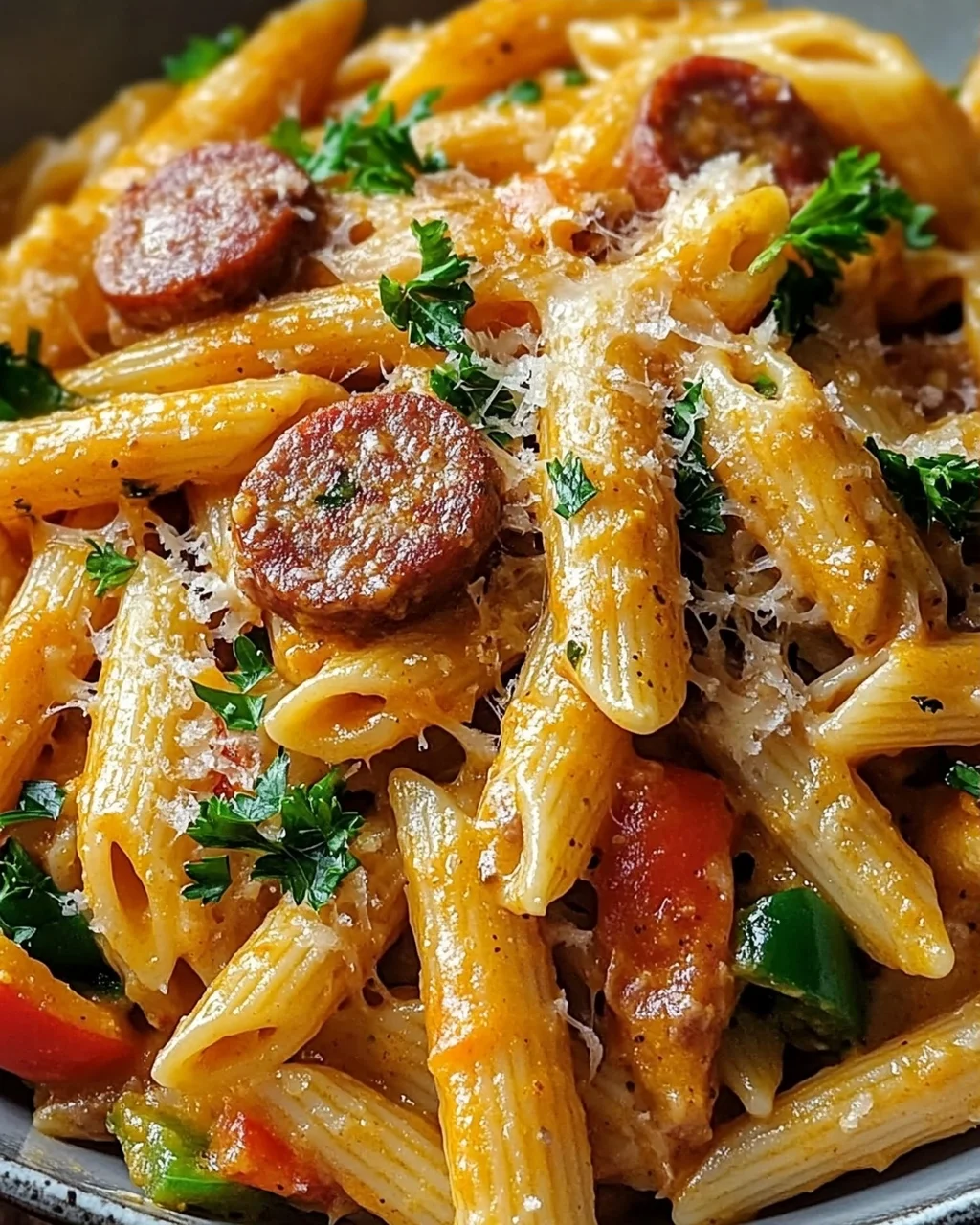 Cajun Wurst Pasta