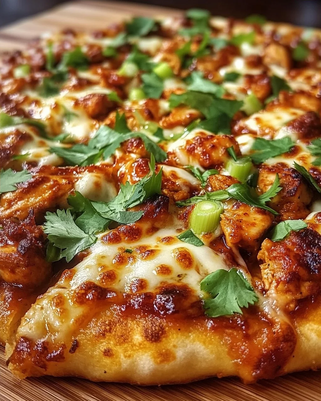 Chili-Knoblauch-Hähnchen-Pizza: pure Geschmacksexplosion!