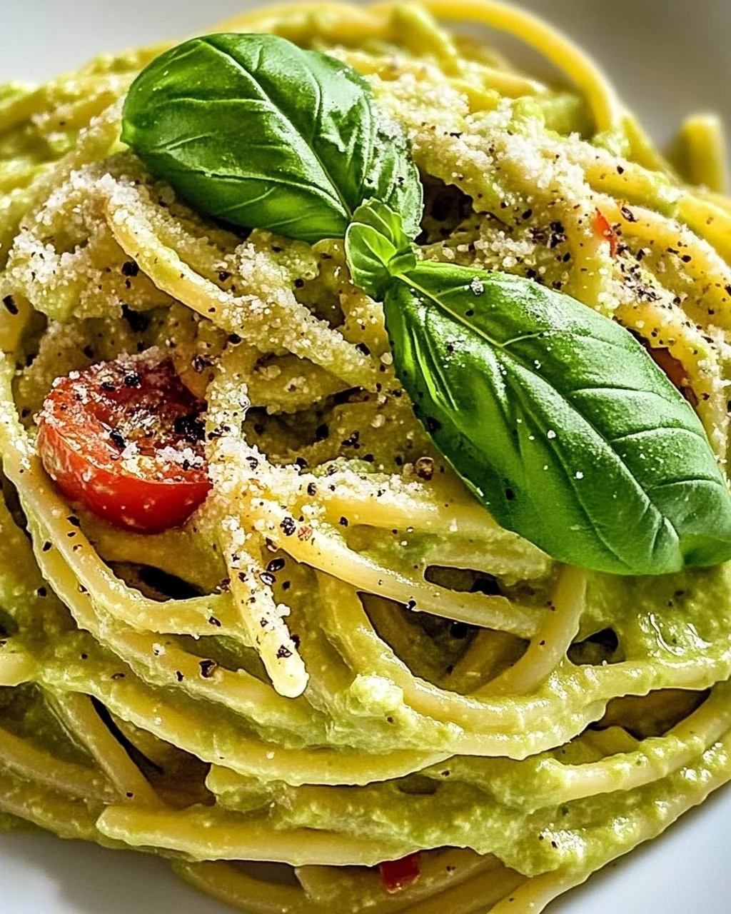 Cremige Avocado Pasta