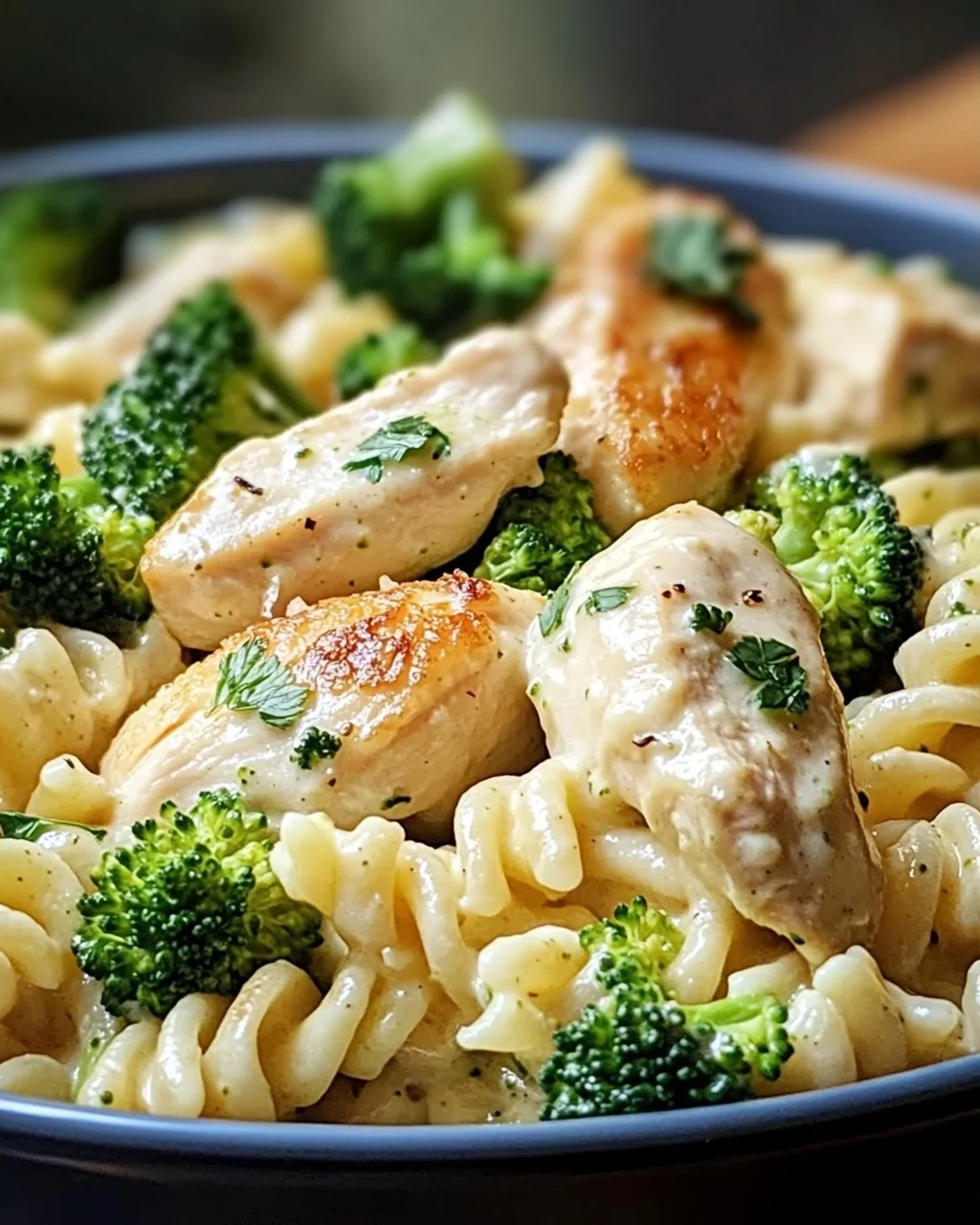 Cremige Hähnchen-Brokkoli-Pasta – Das Genießerezept!