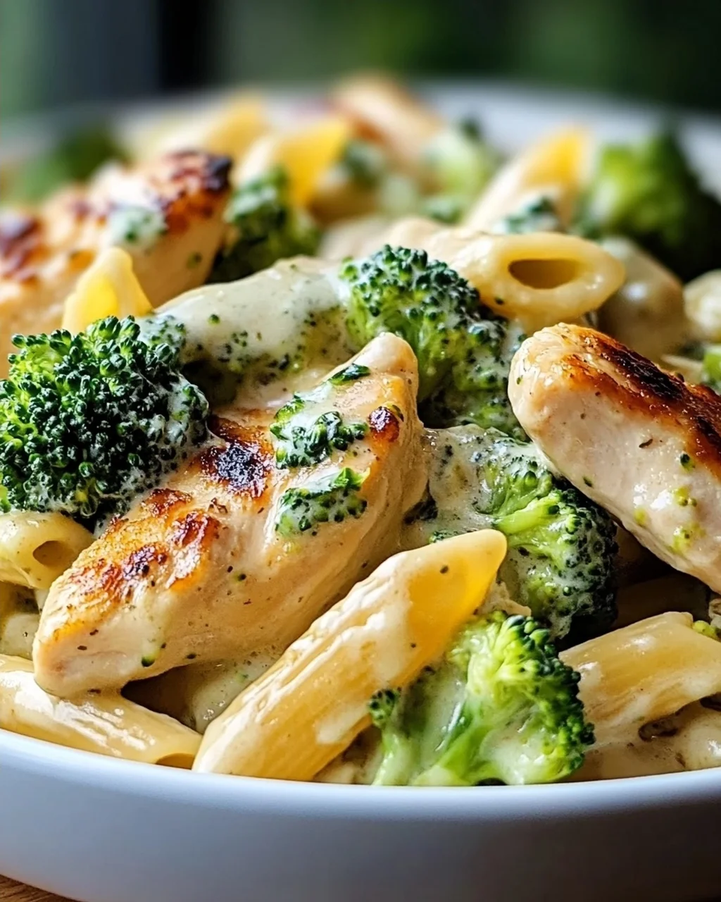 Cremige Hähnchen-Brokkoli-Pasta – Das Genießerezept!