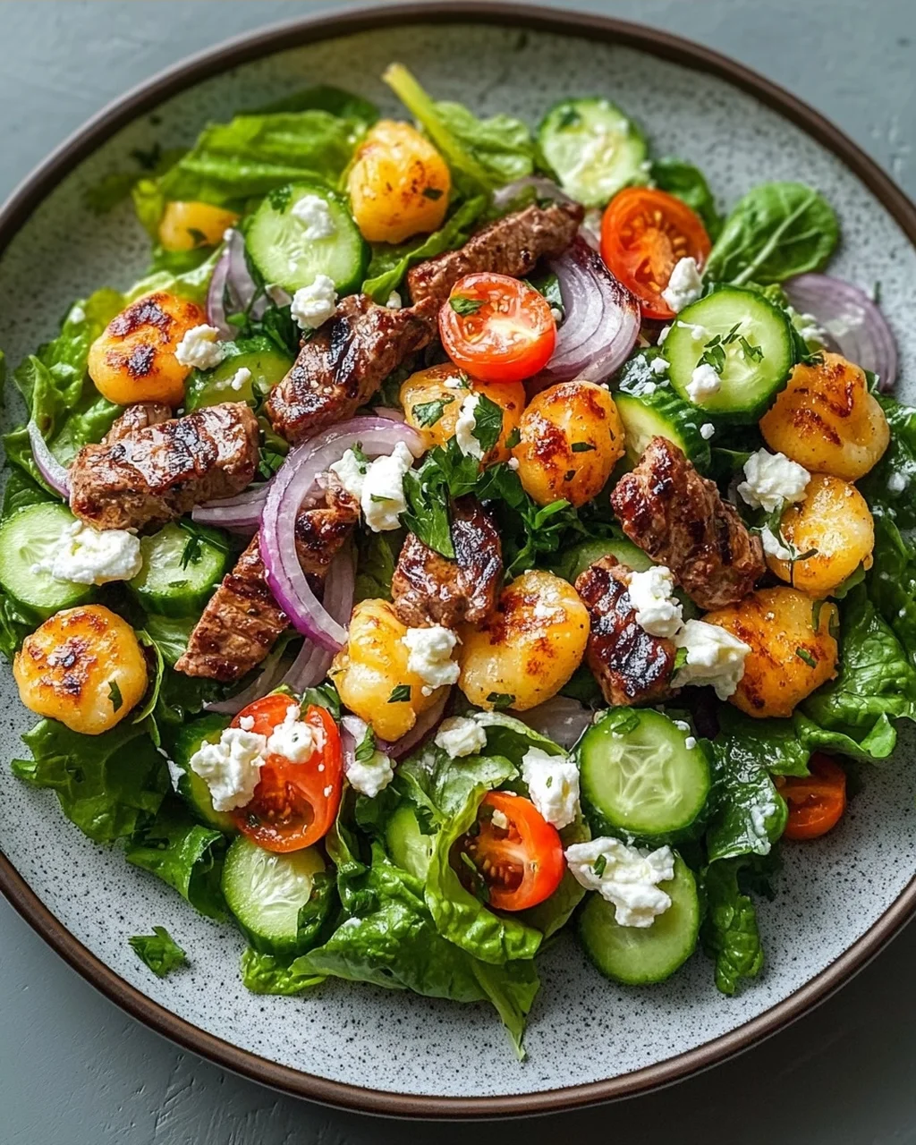Der Beste Knuspriger Gnocchi Salat – Blitzschnell zubereitet!