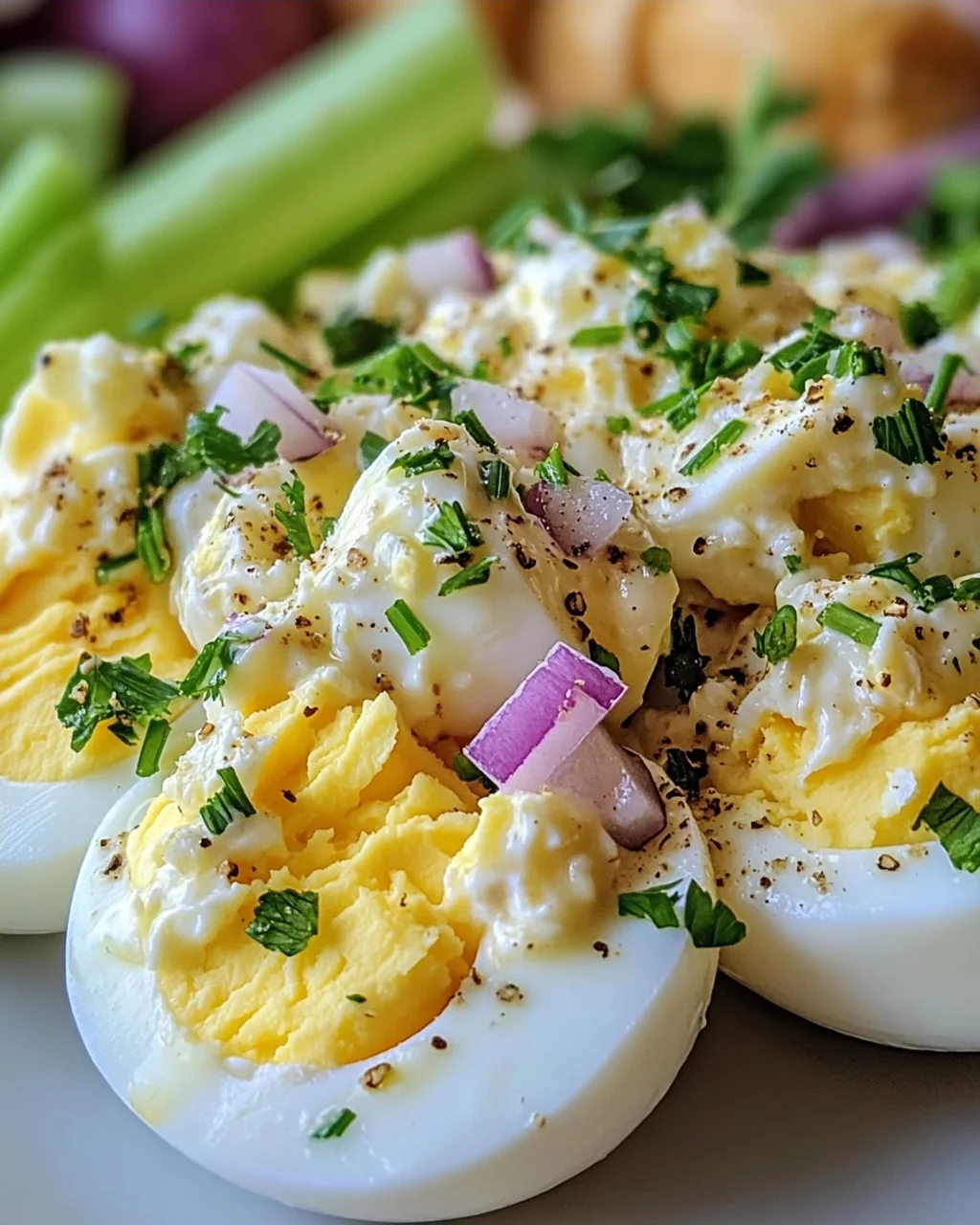 Eiersalat mit Joghurt
