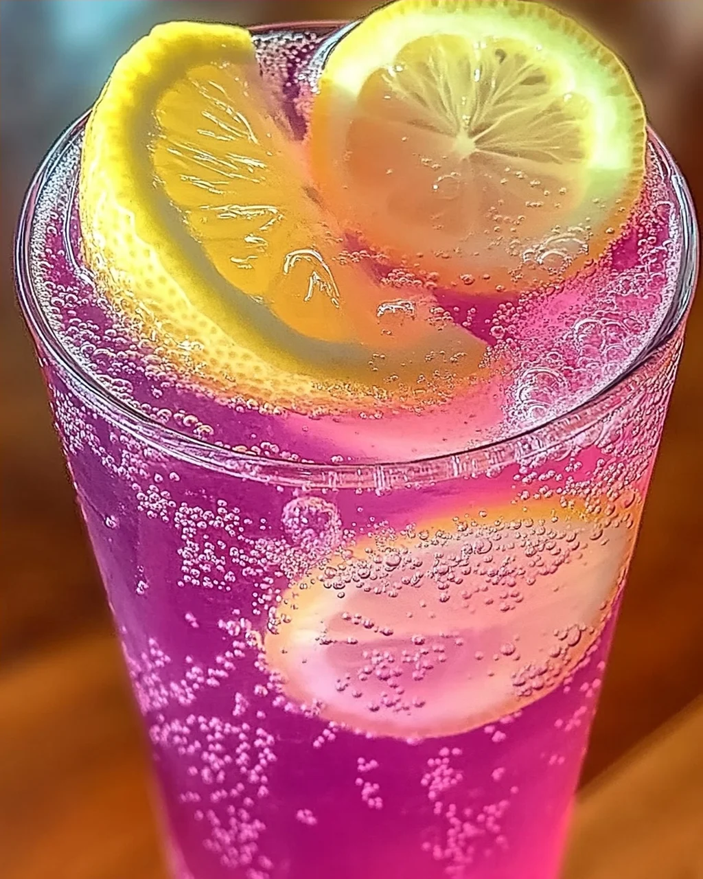 Erfrischendes Honig Zitrone Rosa Soda Rezept