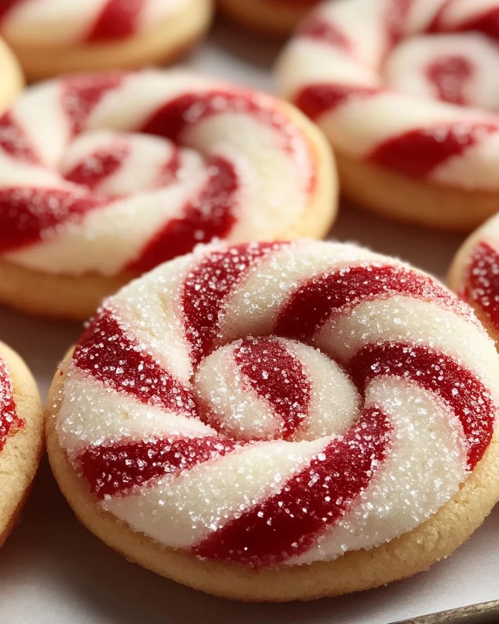 Festliche Zuckerstangen Kekse: Unwiderstehlich Zart & Streifenrein
