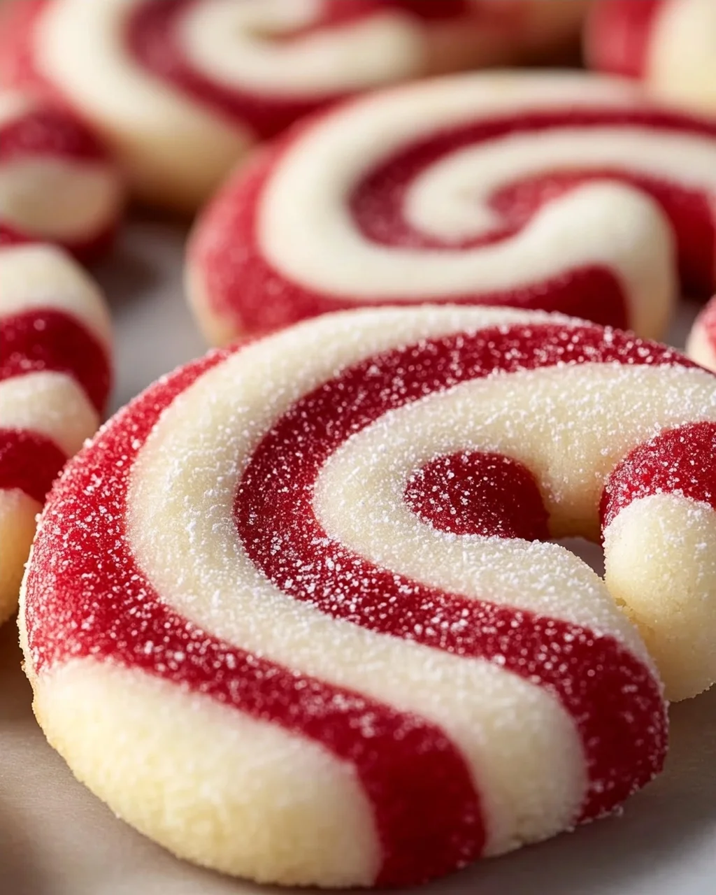 Festliche Zuckerstangen Kekse: Unwiderstehlich Zart & Streifenrein
