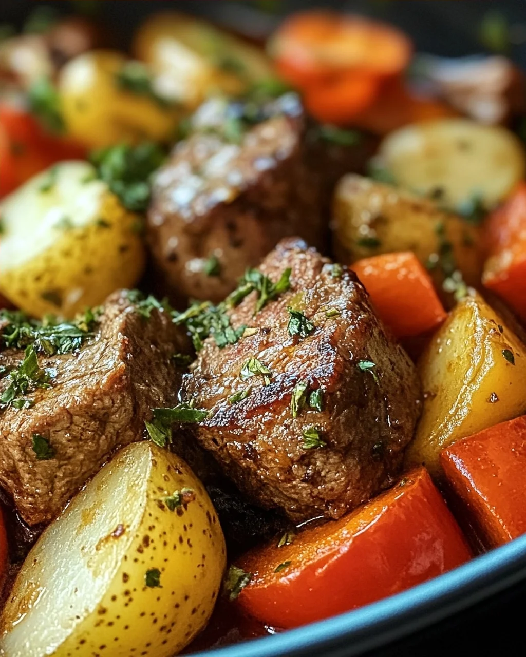 Filettopf aus dem Backofen