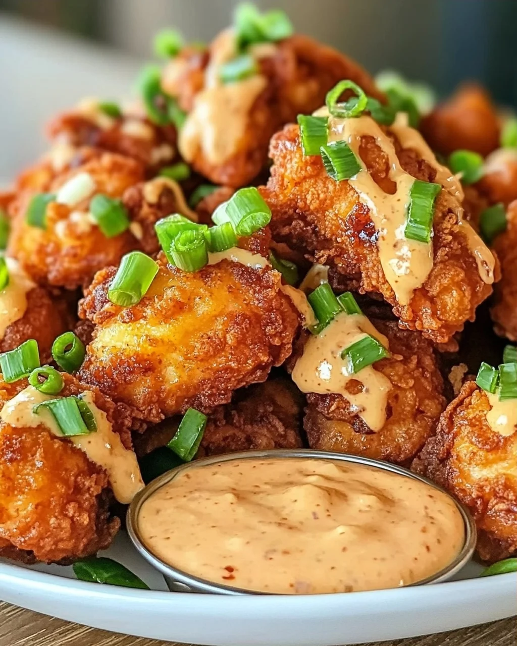 Goldene Hawaiianische Frittierte Hähnchen für Zuhause