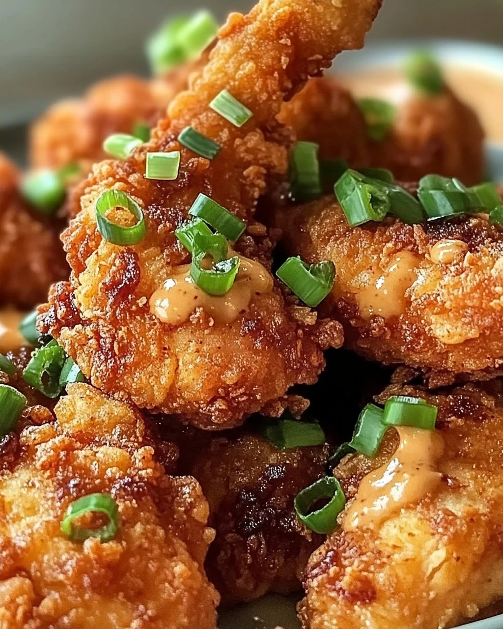 Goldene Hawaiianische Frittierte Hähnchen für Zuhause