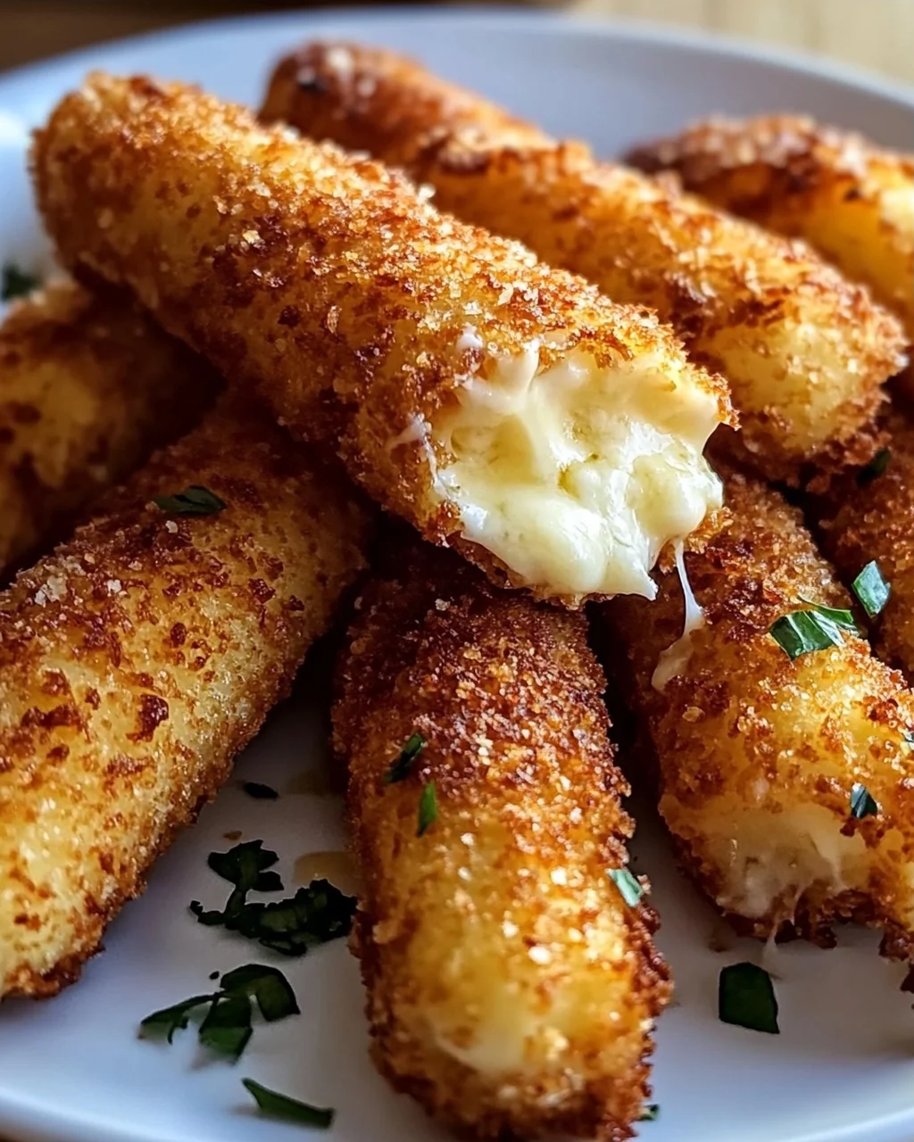 Knusprige Air Fryer Mozzarella Sticks: Schnell & lecker!