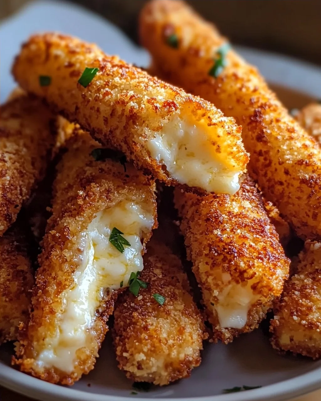 Knusprige Air Fryer Mozzarella Sticks: Schnell & lecker!