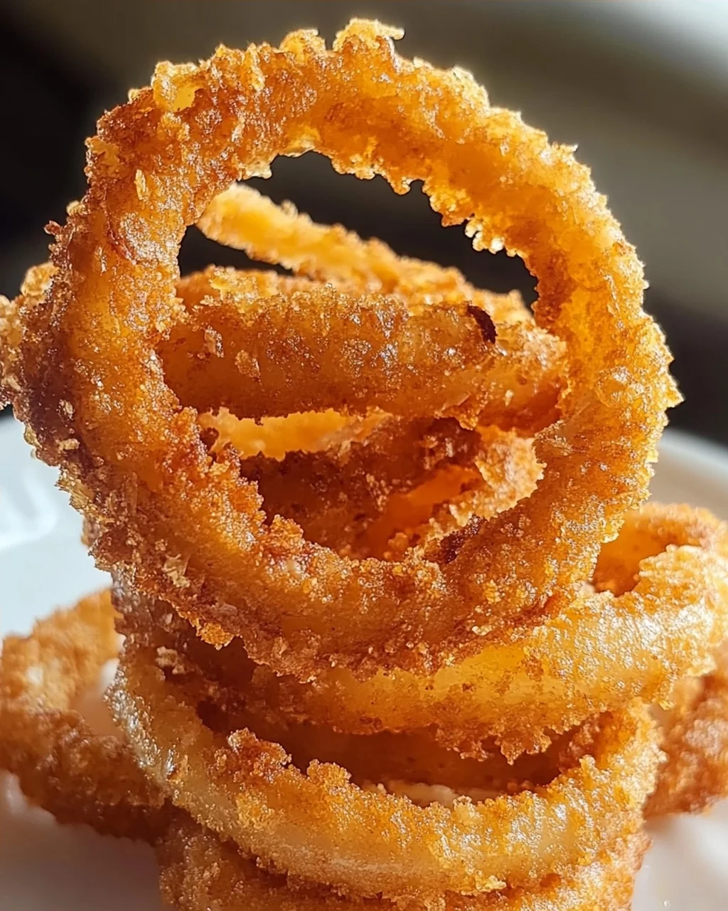 Knusprige Zwiebelringe
