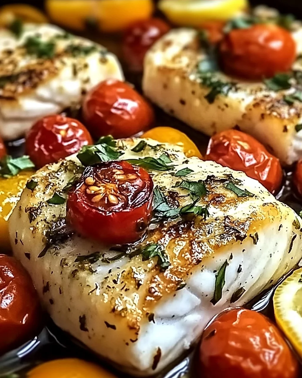 Mediterraner gebackener Fisch: Frisch & Schnell genießen