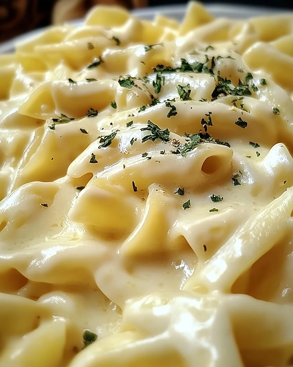 Nudeln in Käse-Sahne-Soße