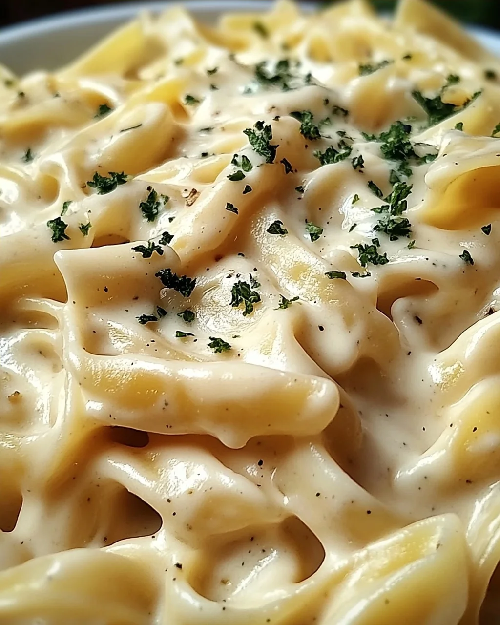 Nudeln in Käse-Sahne-Soße
