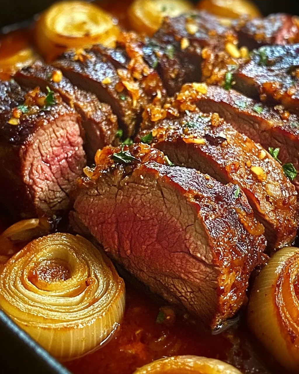 Räuberbraten Rezept, schmort im Ofen einfach vor sich hin!