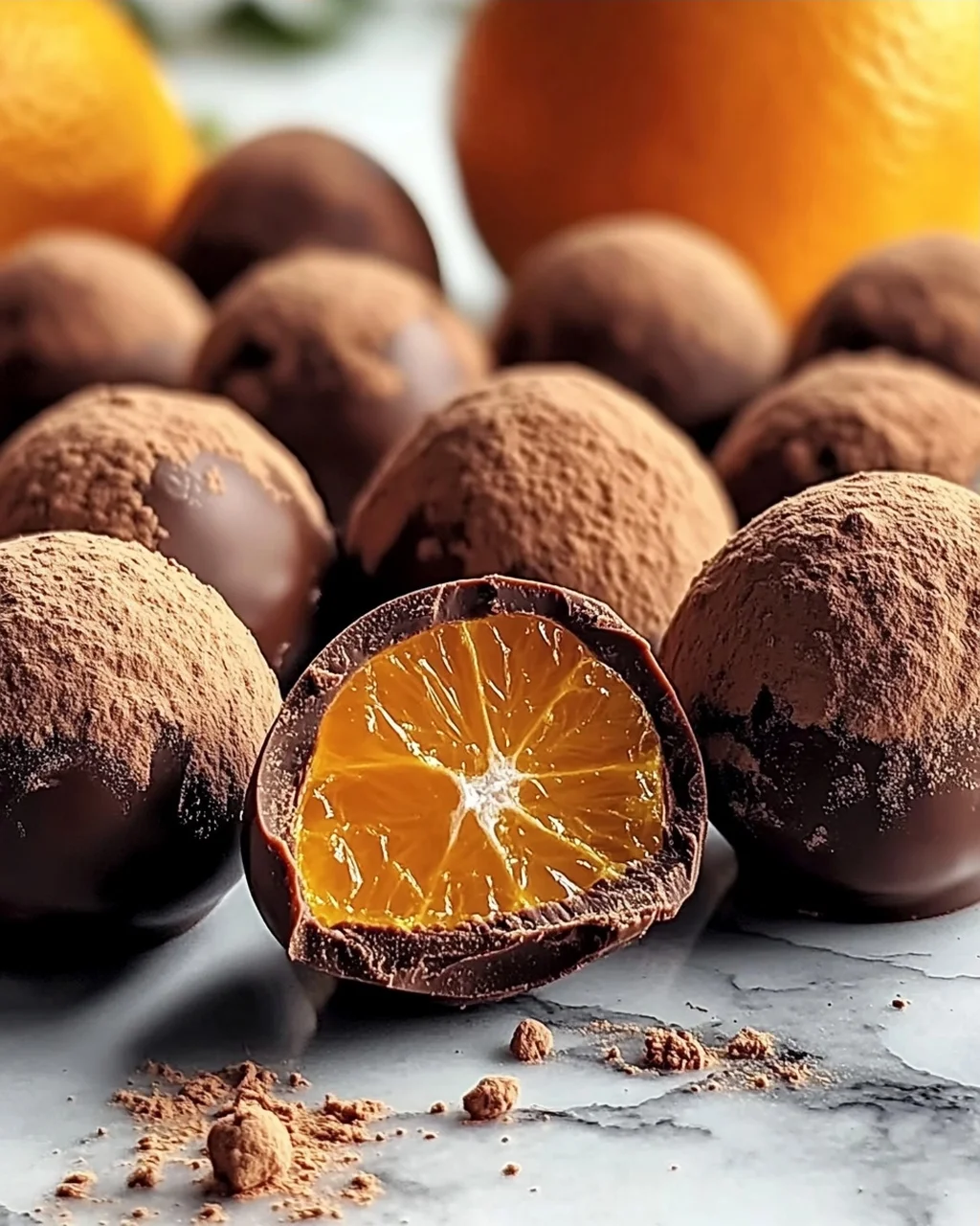 Schokoladenorange-Trüffel: Der perfekte Genuss
