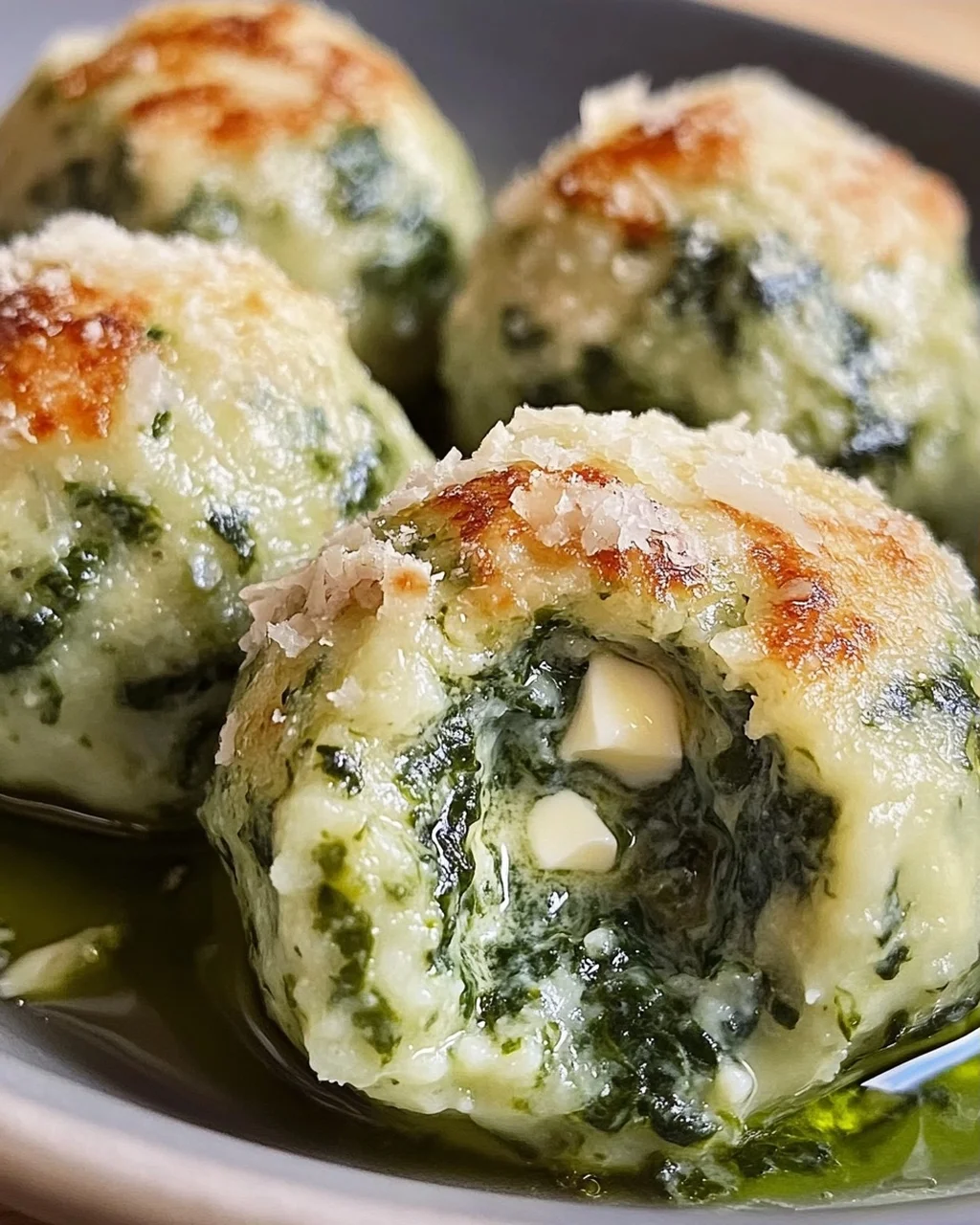 Südtiroler Spinatknödel