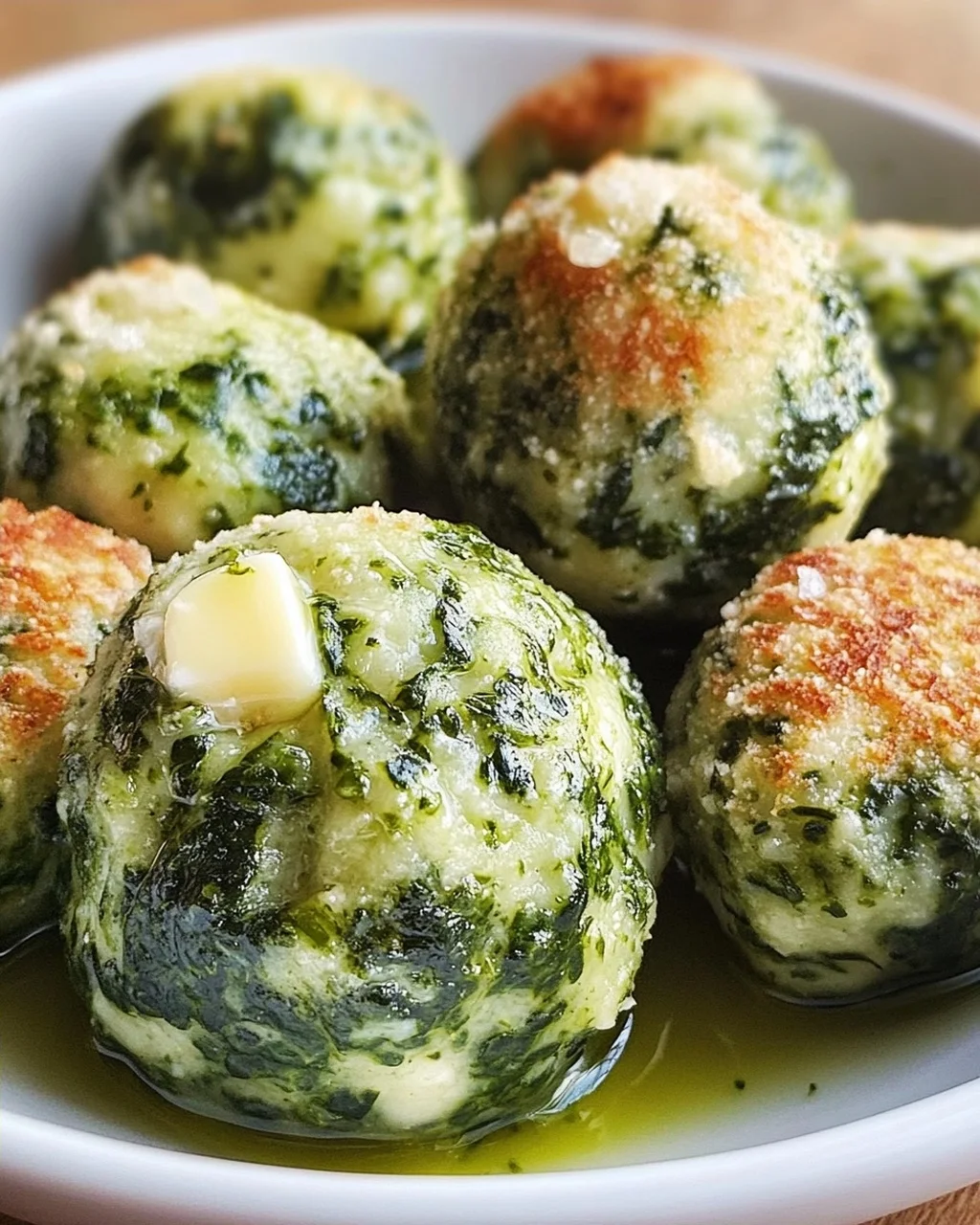 Südtiroler Spinatknödel