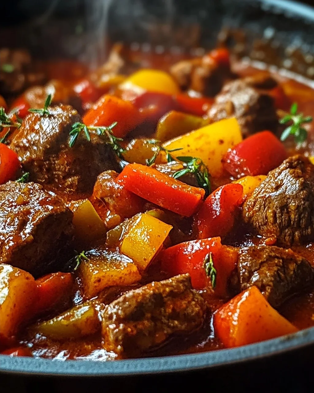 Ungarisches Paprika-Gulasch