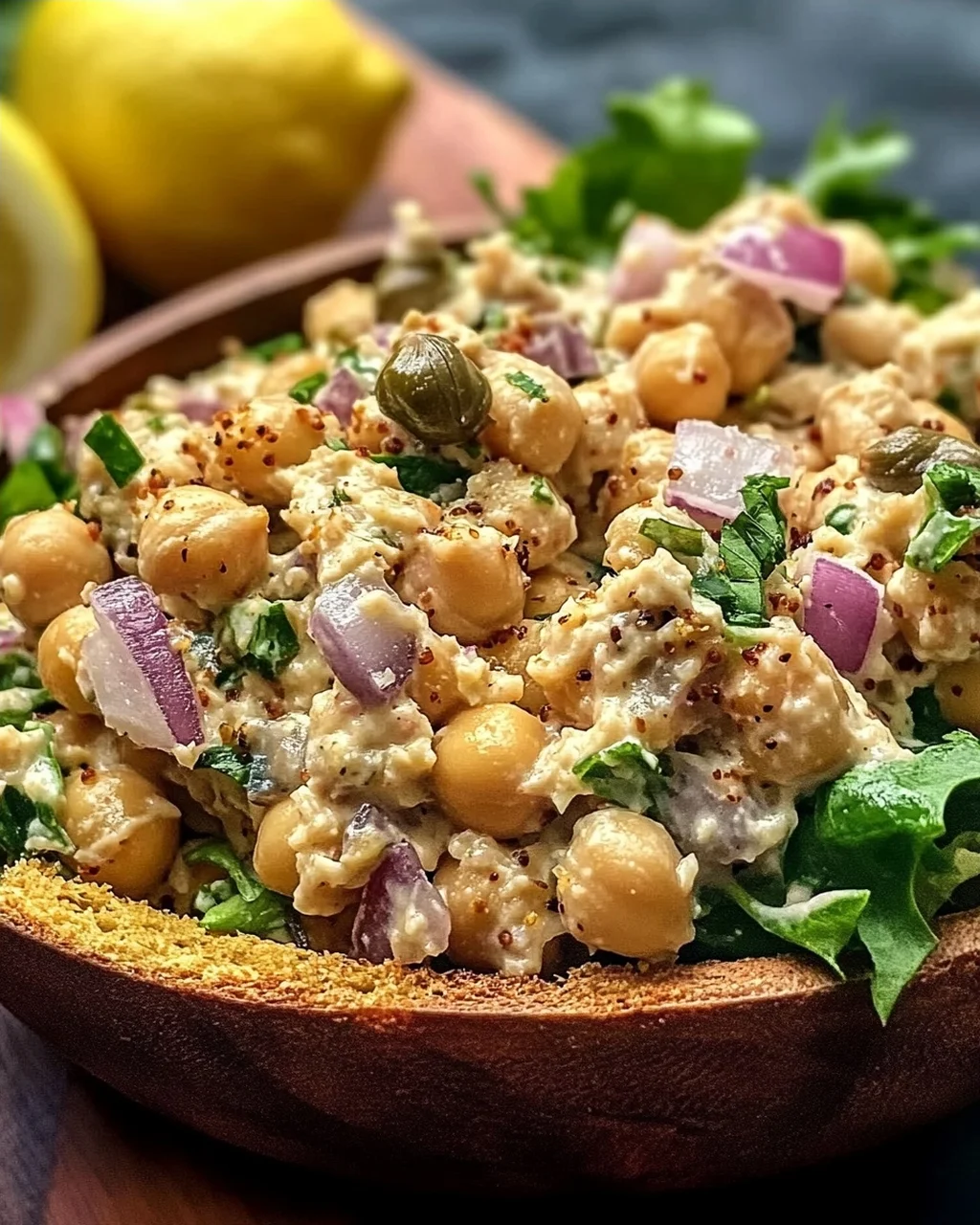 Veganer Thunfisch für ein schnelles Mittagessen