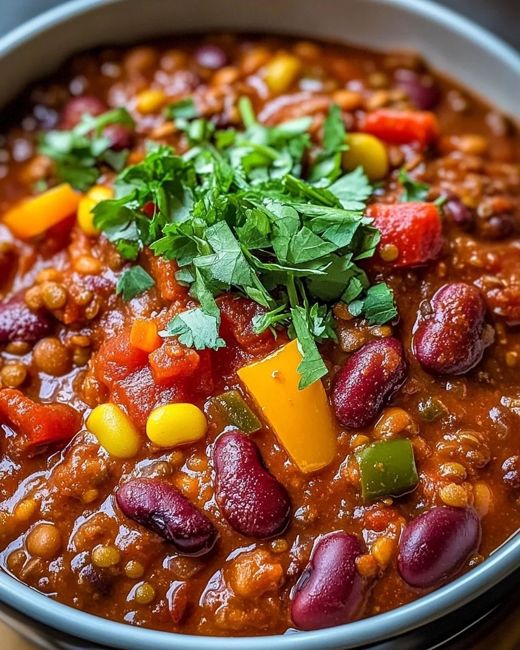 Veganes Chili sin carne