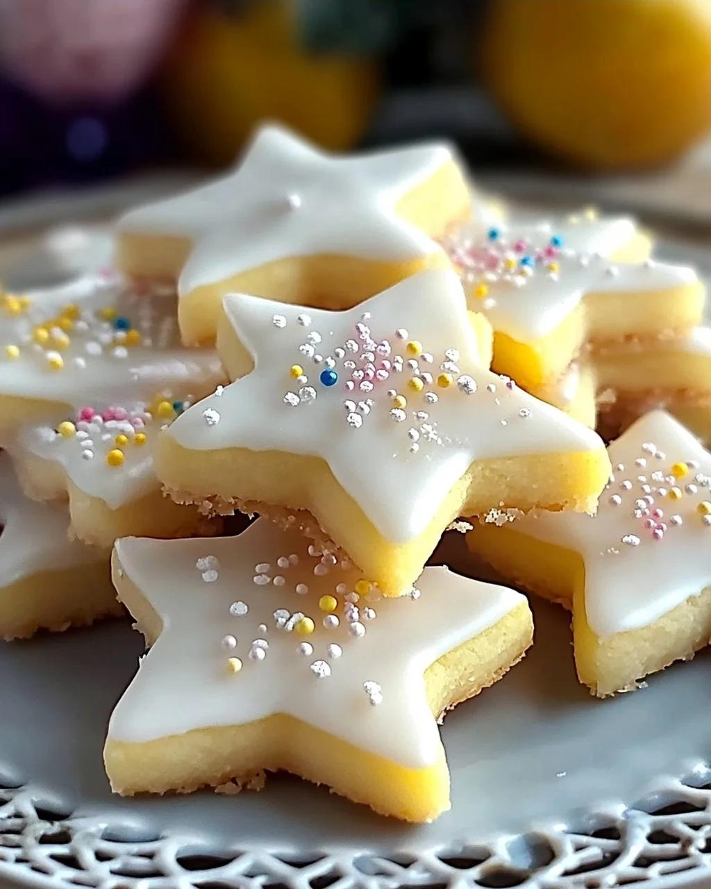 Zarte Zitronensterne – Dein ultimatives Rezept